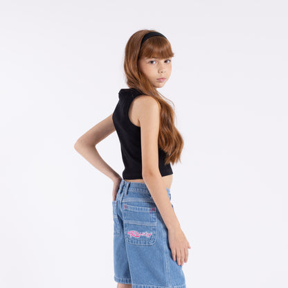 Musculosa Sunset Racer Girls Black