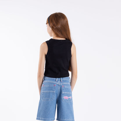 Musculosa Sunset Racer Girls Black