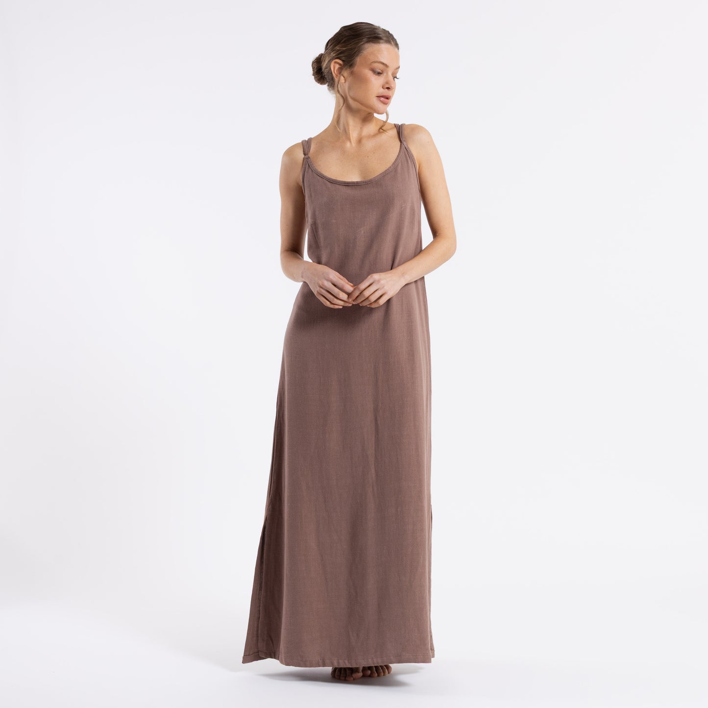 Vestido Sunset Slip  Pinecone