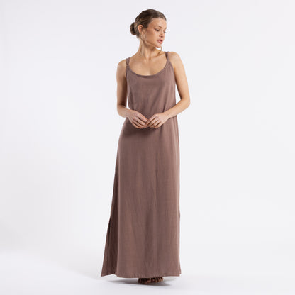 Vestido Sunset Slip  Pinecone