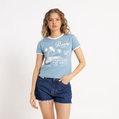 Remera Sunset Wishes Skimmer Glacier Lake