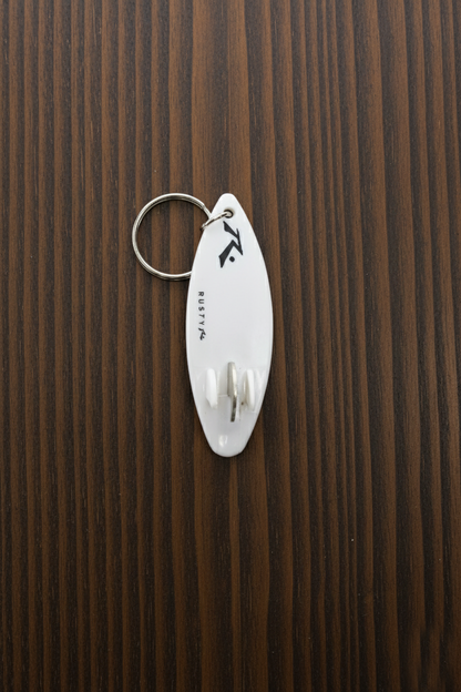 Llavero Surf Bottle Opener Keychain White