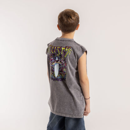 Musculosa Surf Frames Junior Process Black