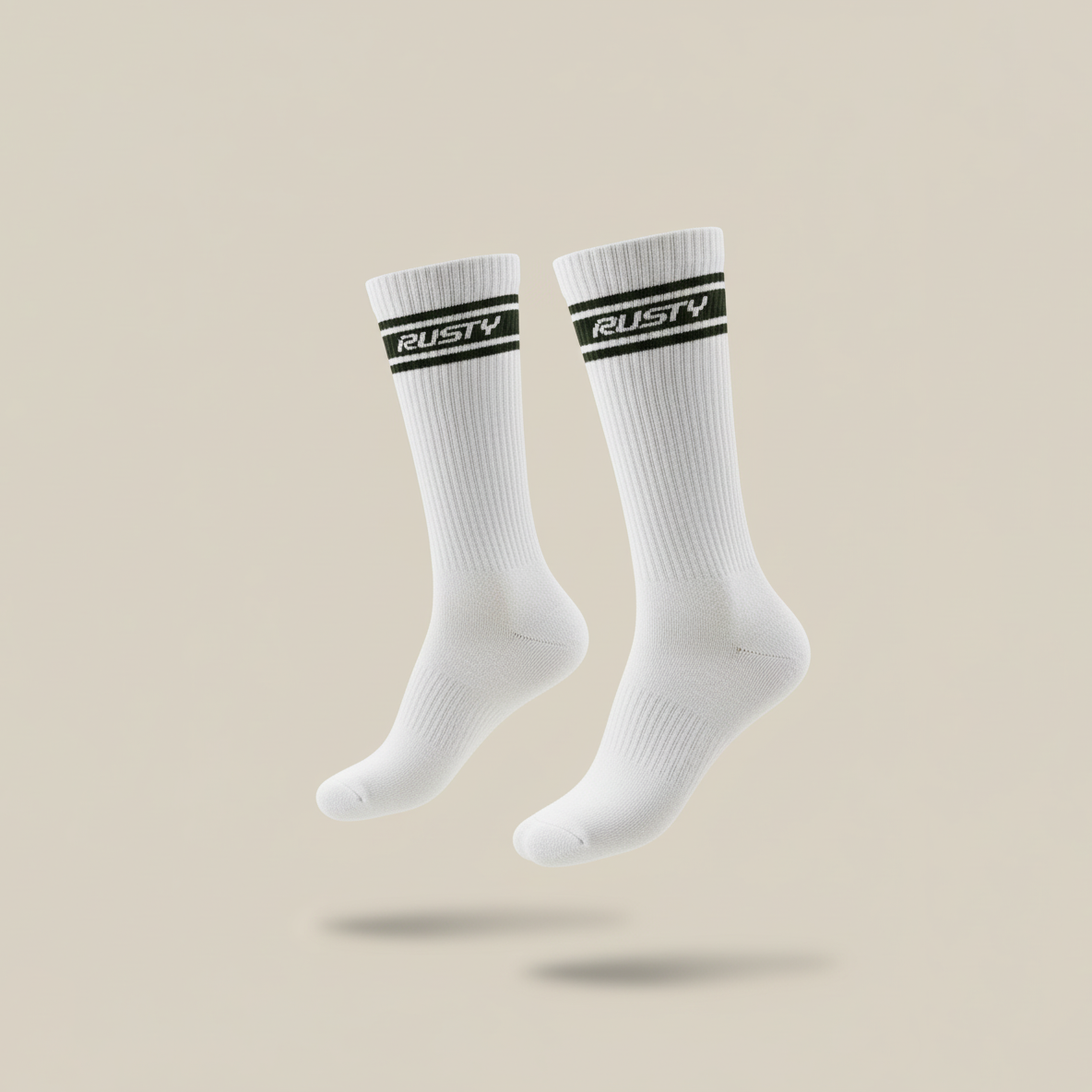 Medias Rusty Pit Crew Mid Calf 4-Sock Pack* Multi