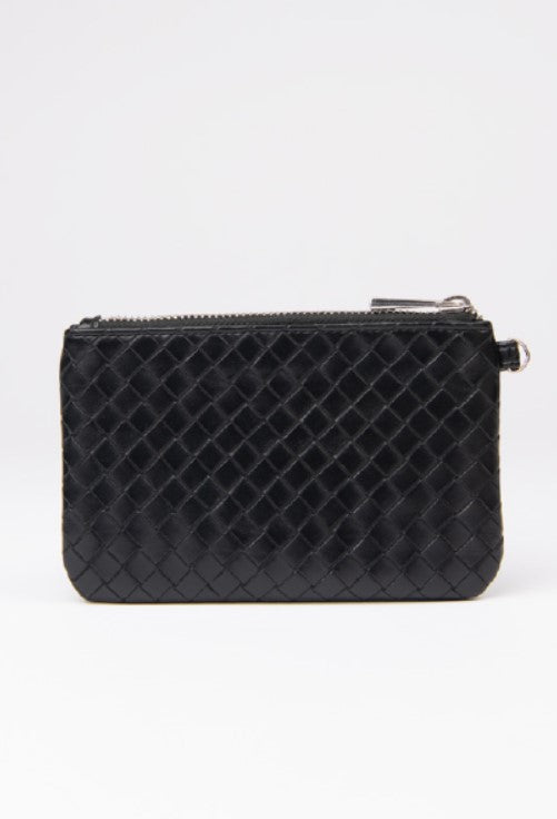 Billetera Essence Coin Purse 2* Black/Silver