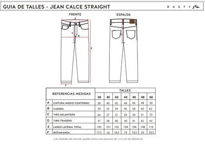 Jean  Katto Light Blue