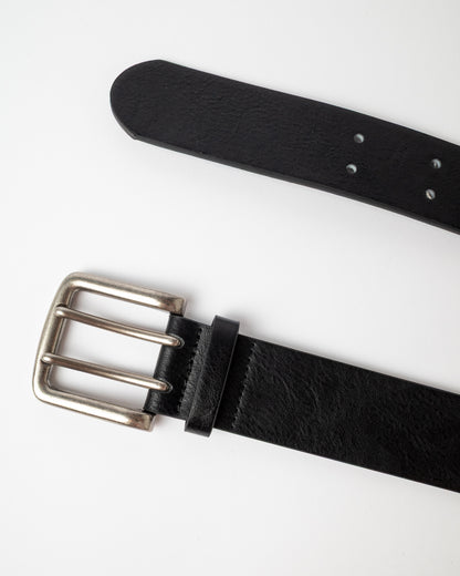 Cinturon Tease Leather Stud Belt Black