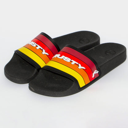 Ojotas The Rainbow Slide Black