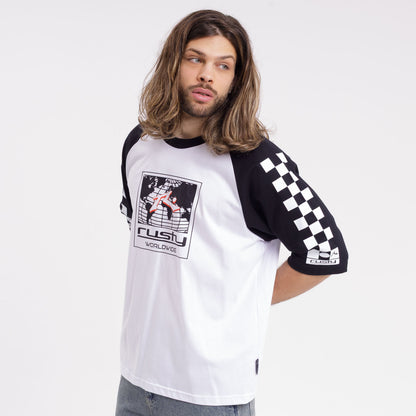 Remera Tournament White/Black