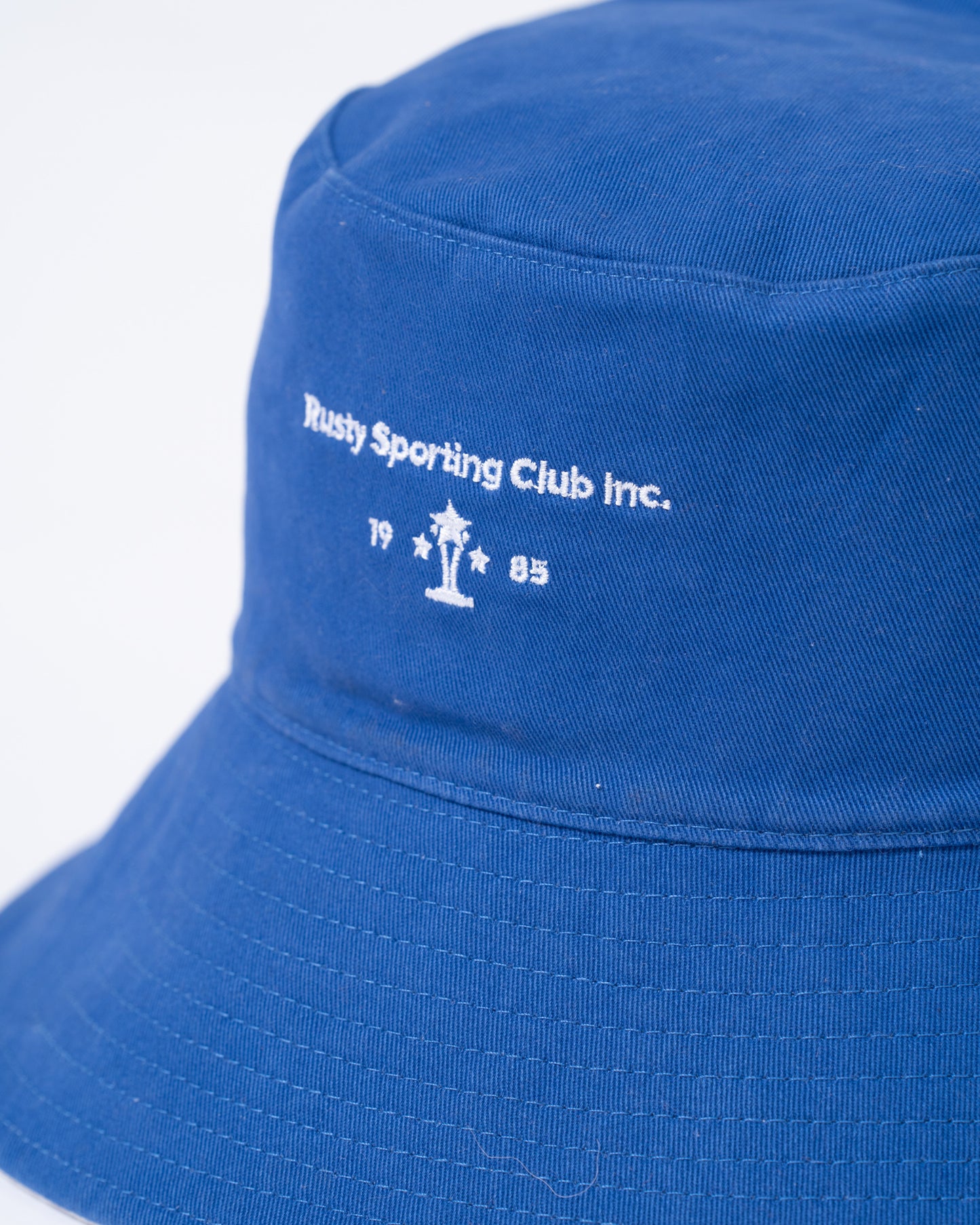 Piluso Rusty Rusty Sporting Club Reversible Bucket Hat Dazzling Blue