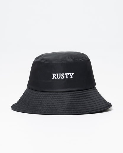 Piluso Rusty Marathon Nylon Bucket Hat Black