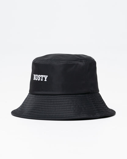 Piluso Rusty Marathon Nylon Bucket Hat Black