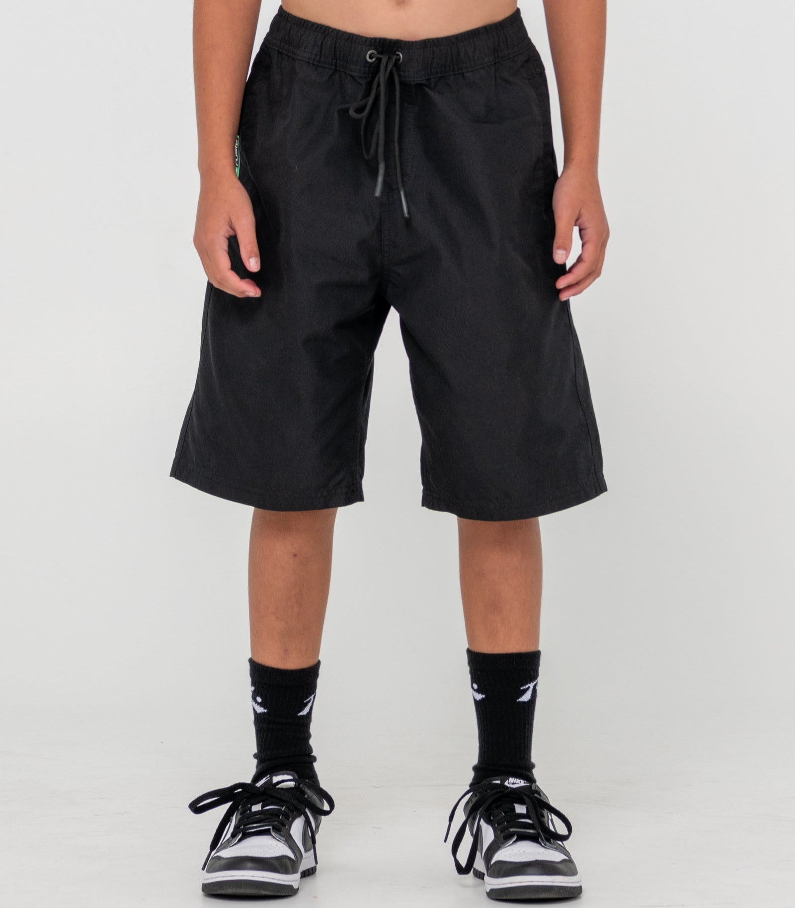 Bermuda Rusty Wear Eva Elastic Short Boys Black