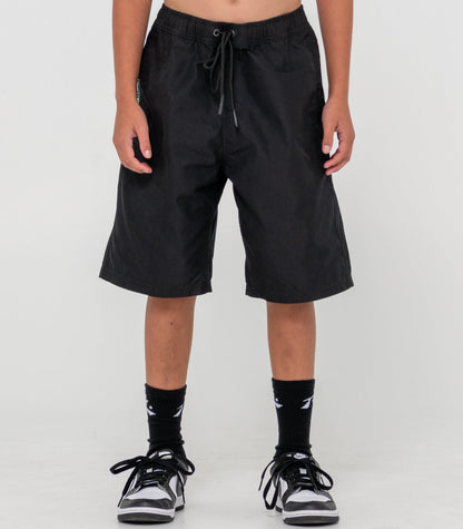 Bermuda Rusty Wear Eva Elastic Short Boys Black