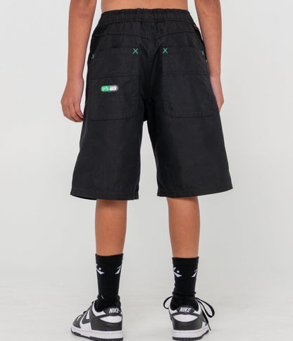 Bermuda Rusty Wear Eva Elastic Short Boys Black