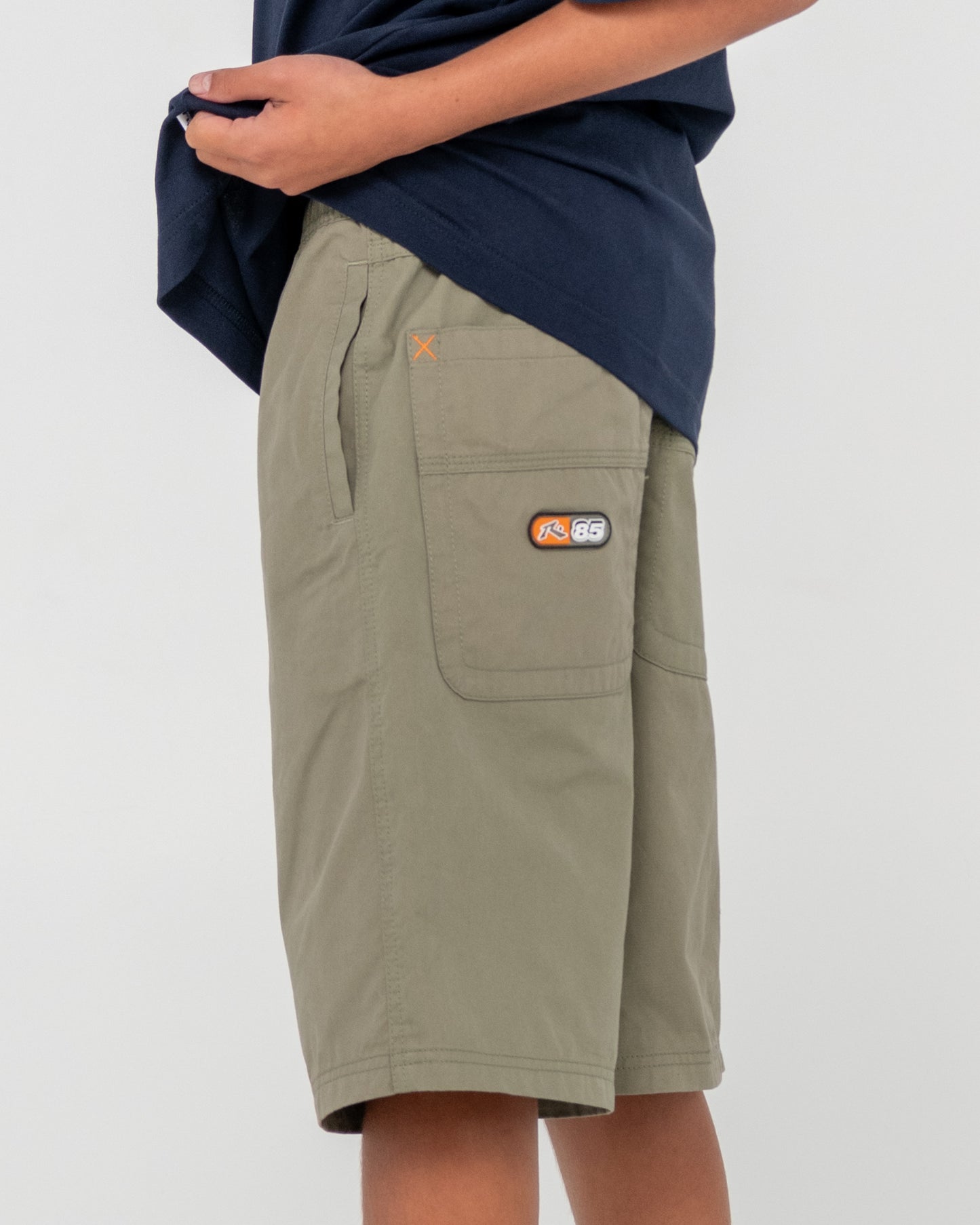 Bermuda Rusty Wear Eva Elastic Short Boys Savanna