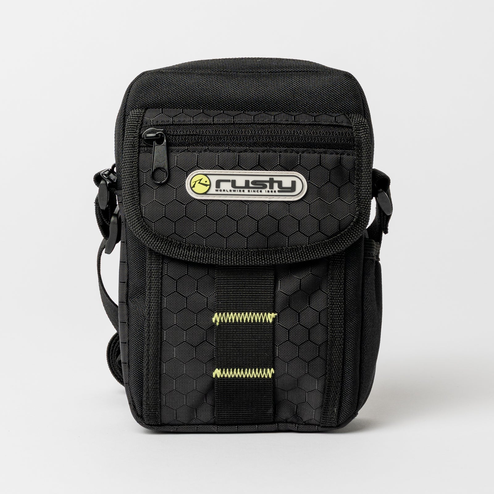 Bolso Voltage Crossbody Bag Black/Sulphur