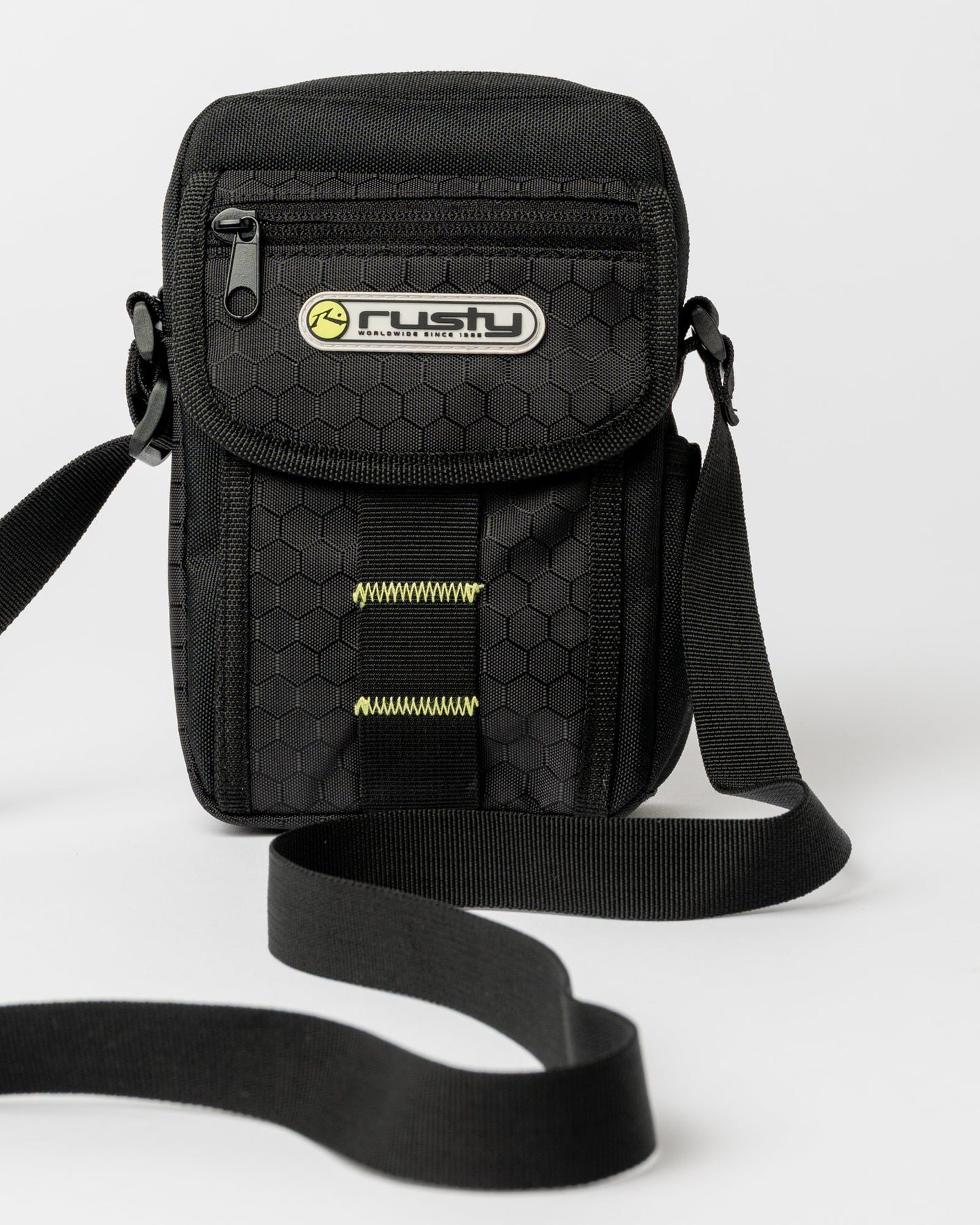 Bolso Voltage Crossbody Bag Black/Sulphur