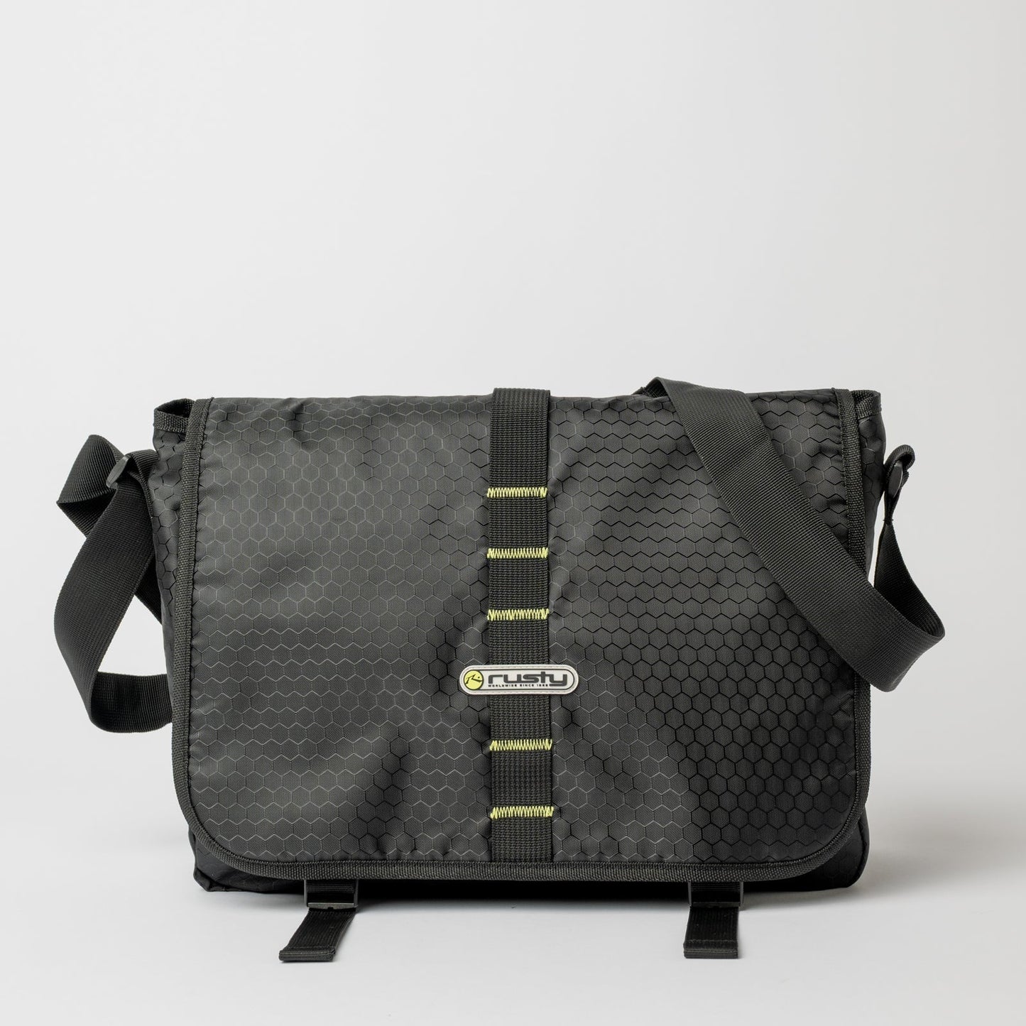 Bolso Voltage Messenger Bag Black/Sulphur