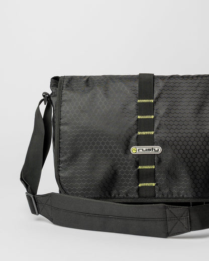 Bolso Voltage Messenger Bag Black/Sulphur