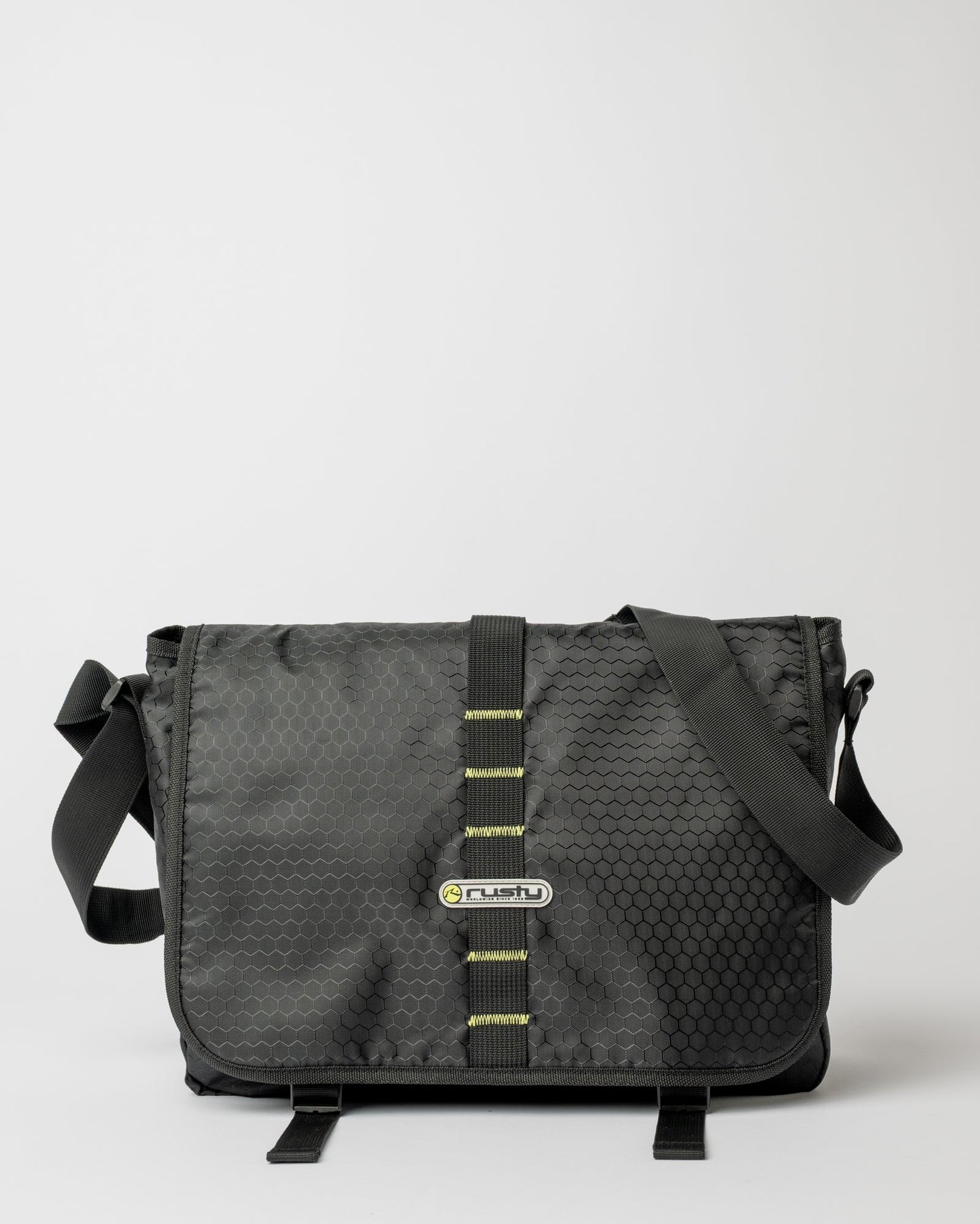 Bolso Voltage Messenger Bag Black/Sulphur