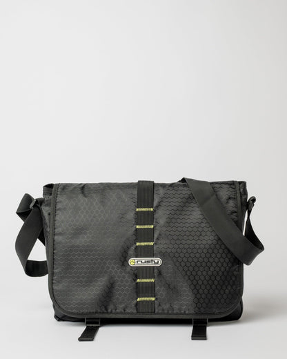 Bolso Voltage Messenger Bag Black/Sulphur