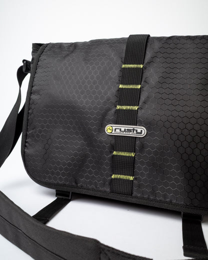 Bolso Voltage Messenger Bag Black/Sulphur