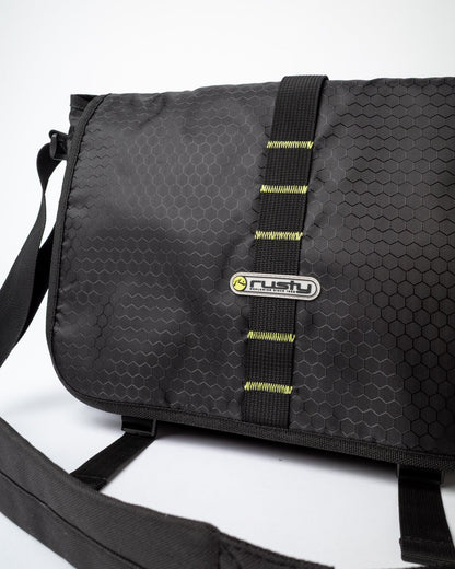 Bolso Voltage Messenger Bag Black/Sulphur