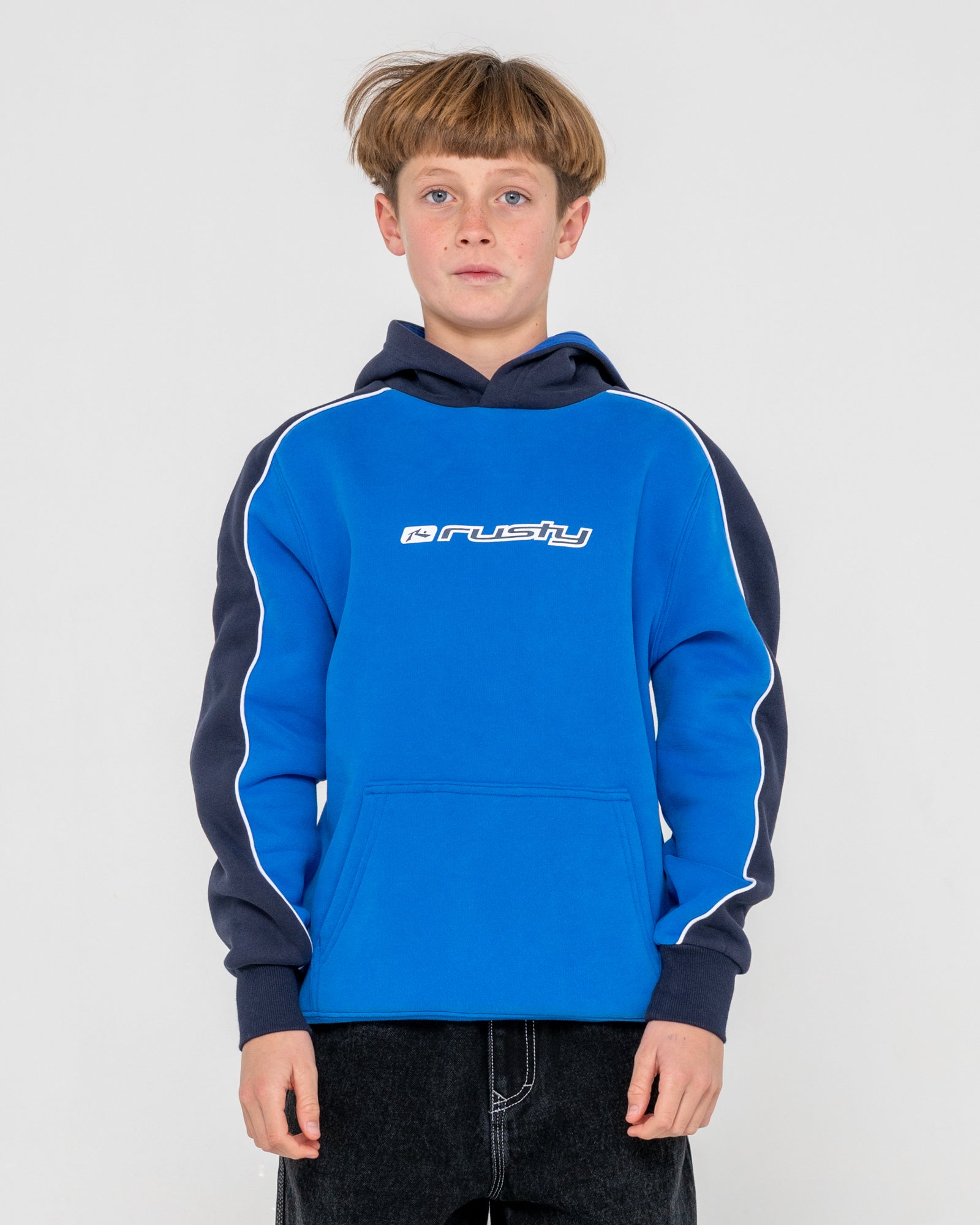 Canguro Panela Anderson 2.0 Hooded Fleece Junior Royal Blue