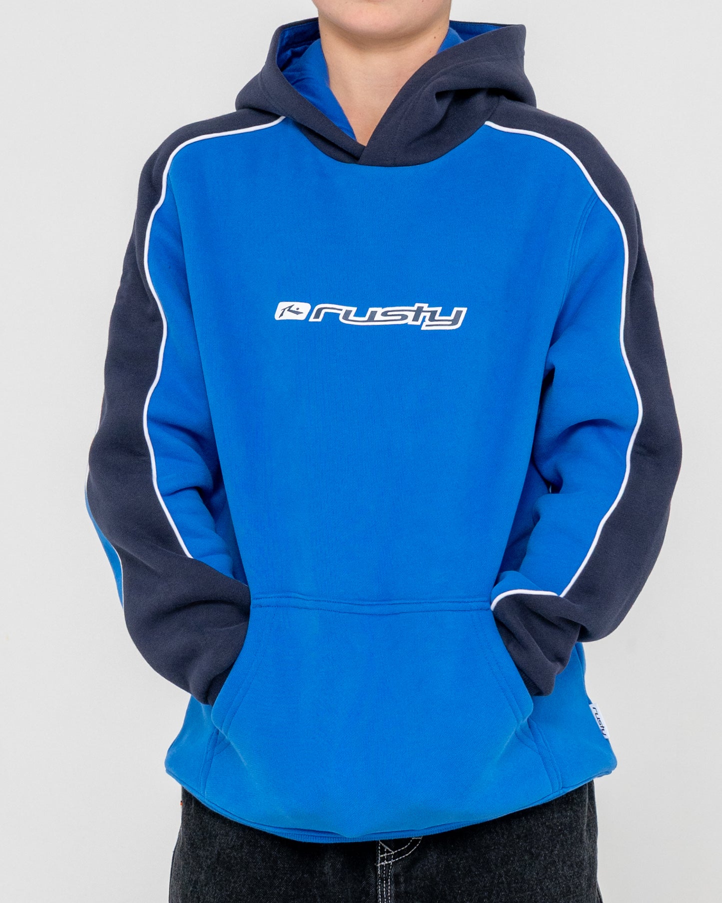 Canguro Panela Anderson 2.0 Hooded Fleece Junior Royal Blue