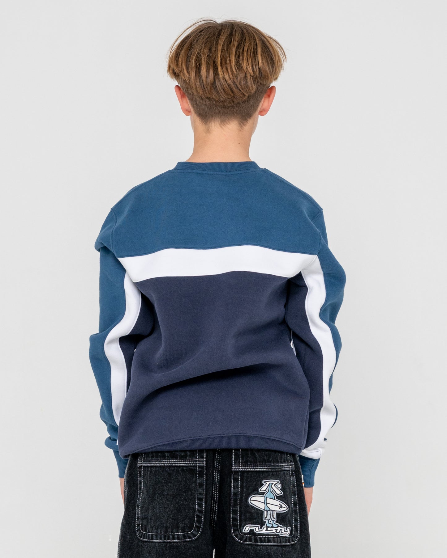 Buzo Pod Racer Fleece Junior Navy Blue