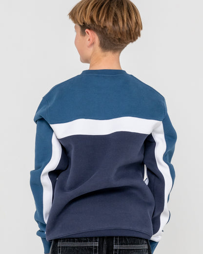 Buzo Pod Racer Fleece Junior Navy Blue