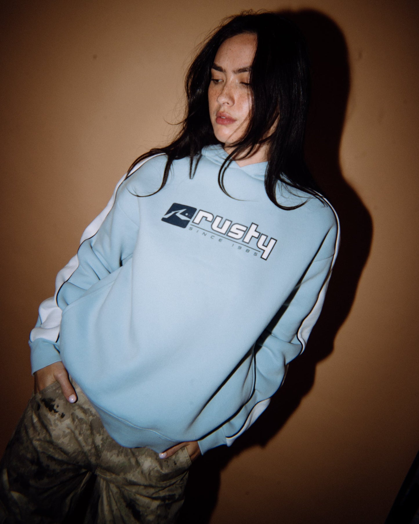 Canguro Hailstone Oversized Retro Blue