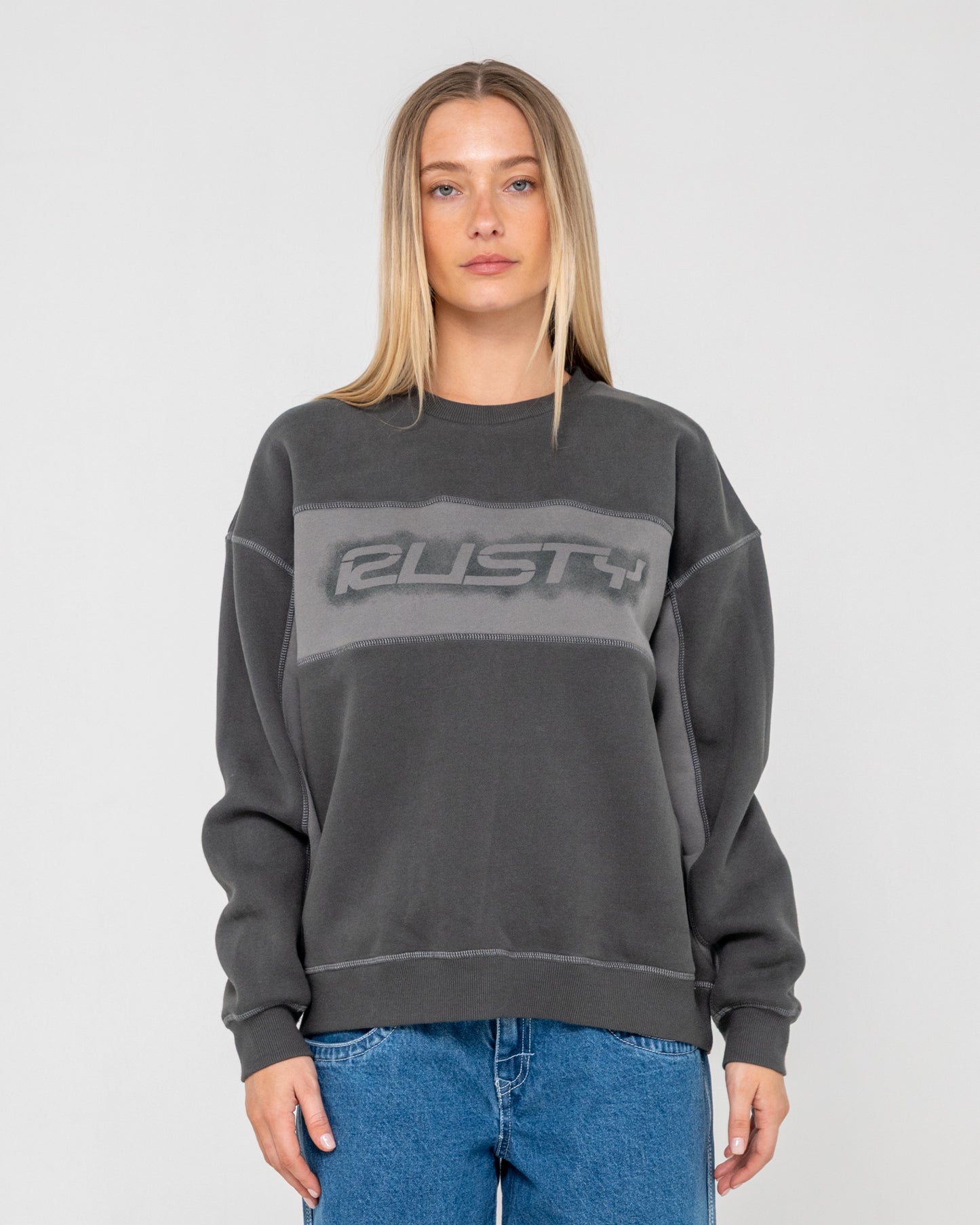 Buzo Choc Top L/S Oversize Carbon