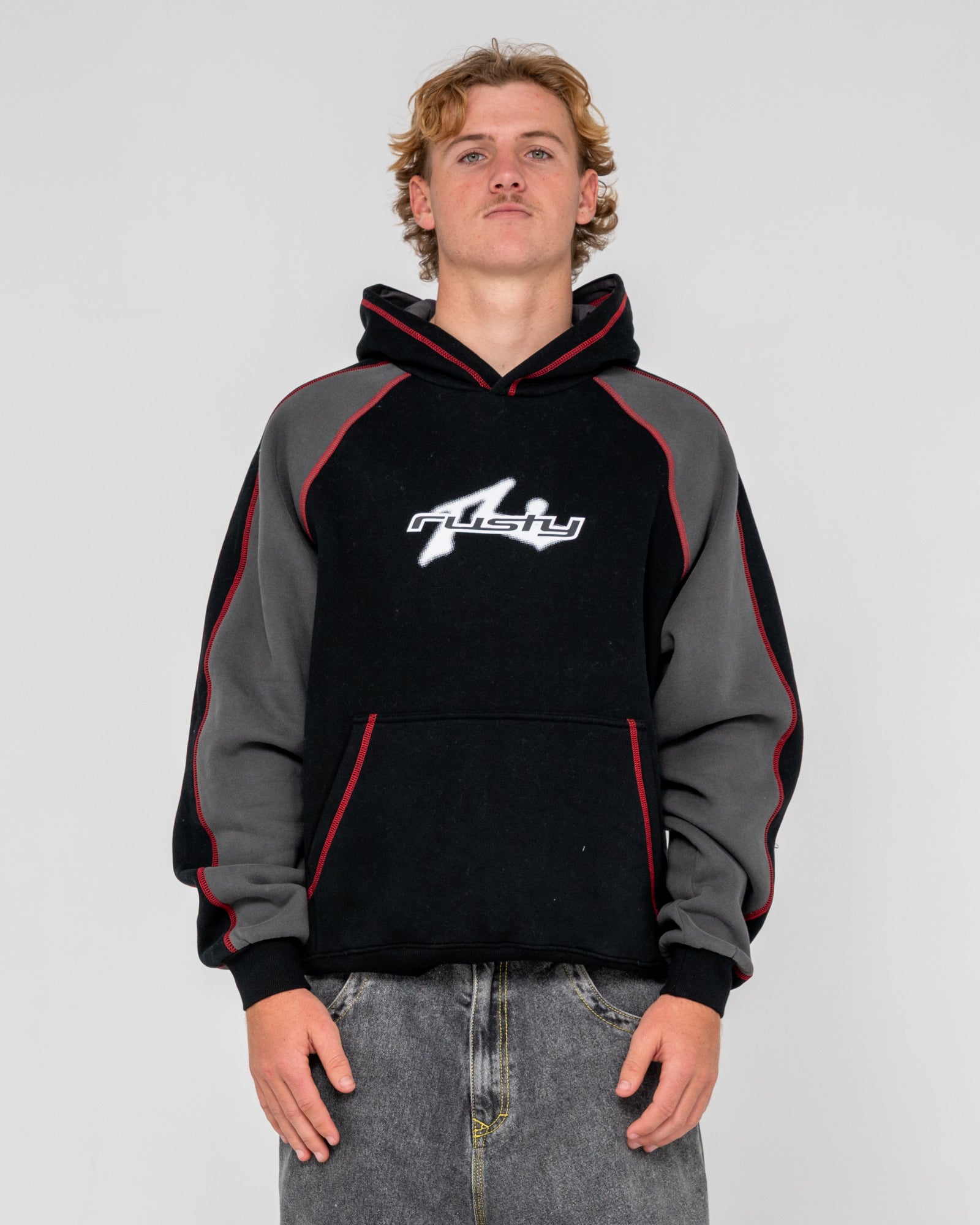 Canguro Paneka Hooded Fleece Black