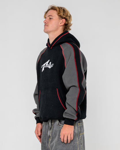Canguro Paneka Hooded Fleece Black