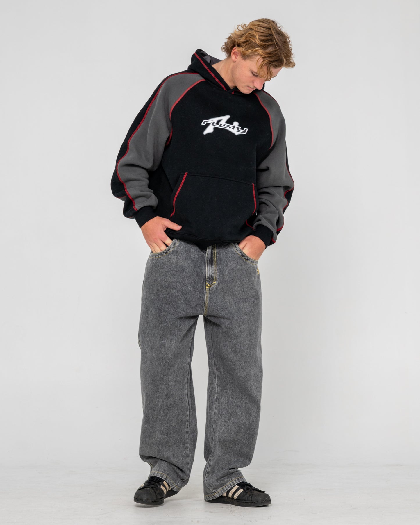 Canguro Paneka Hooded Fleece Black