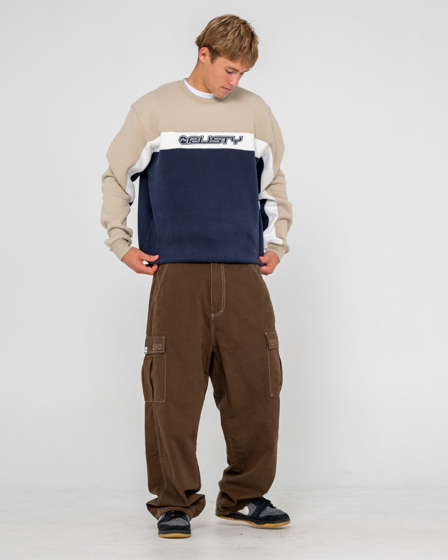 Buzo Pod Racer Fleece Navy Blue