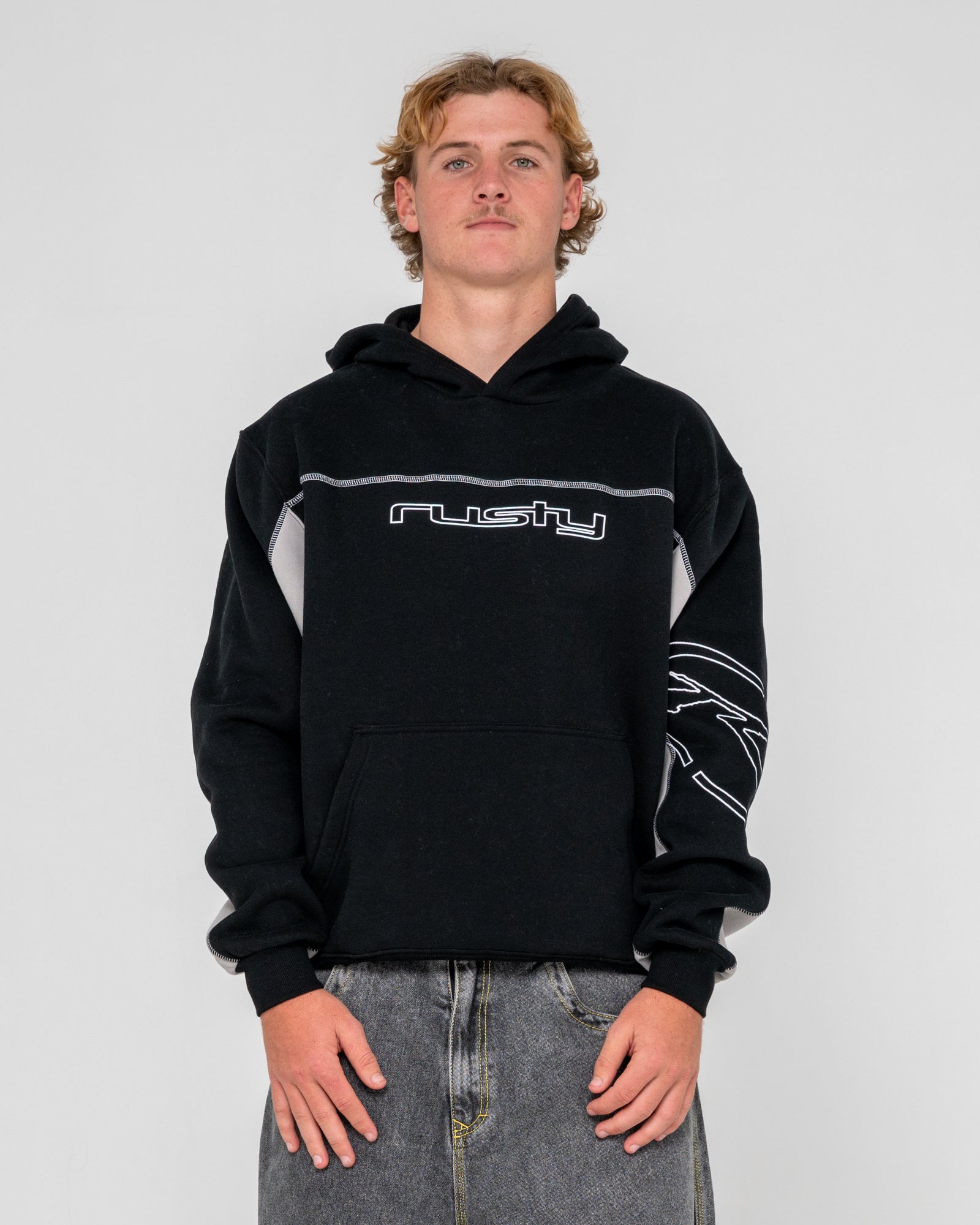 Canguro Titan Hooded Fleece Black