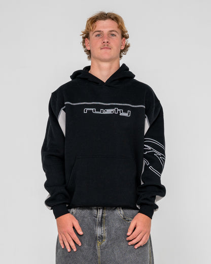 Canguro Titan Hooded Fleece Black