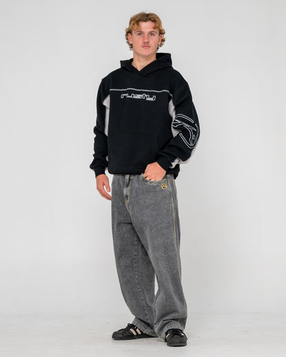 Canguro Titan Hooded Fleece Black