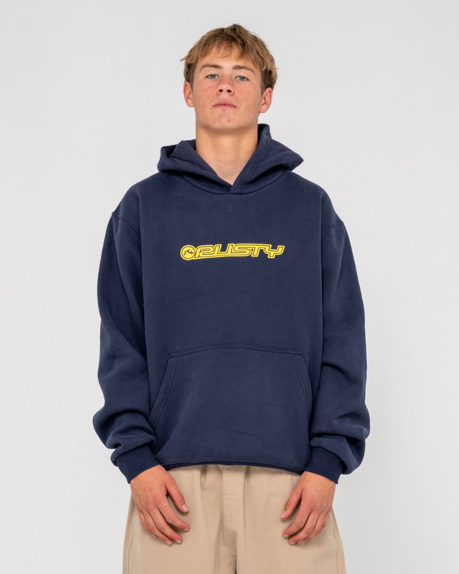 Canguro Flip Daddy 2.0 Hooded Fleece Navy Blue