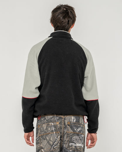 Buzo Tectonic Quarter Zip Polar Fleece Black