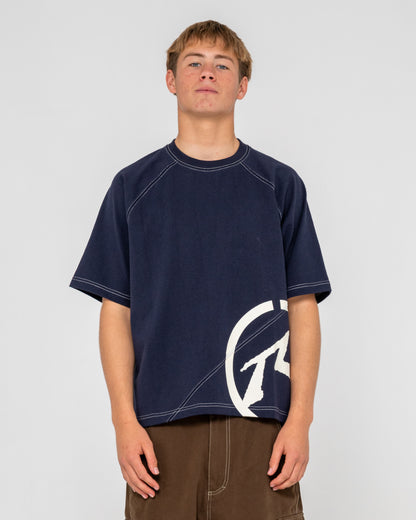 Remera Pablo Short Sleeve Heavy Navy Blue