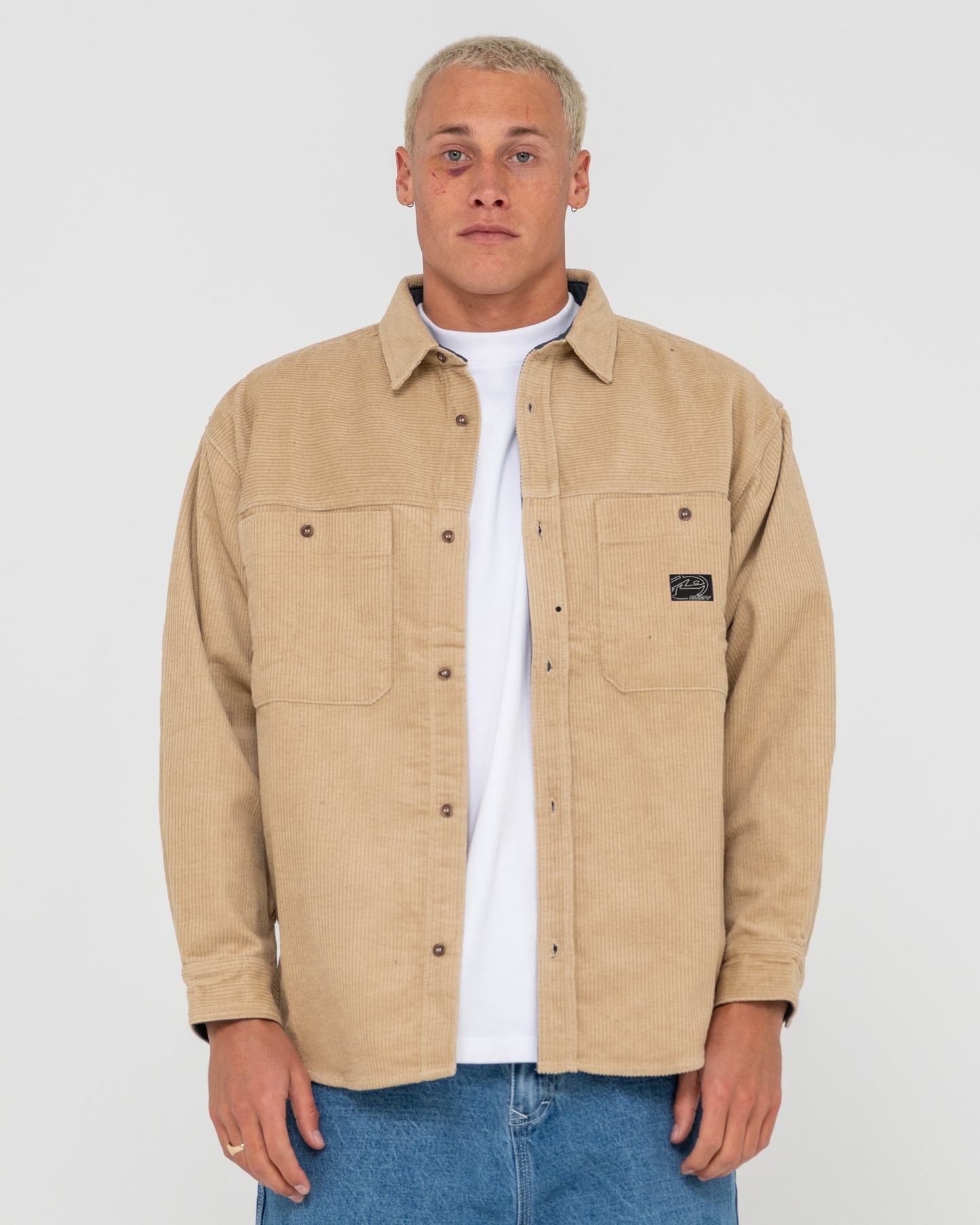 Camisa Cobra Over Light Fennel