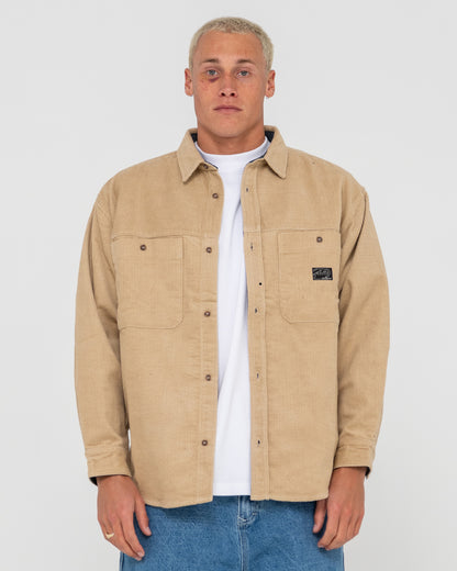 Camisa Cobra Over Light Fennel