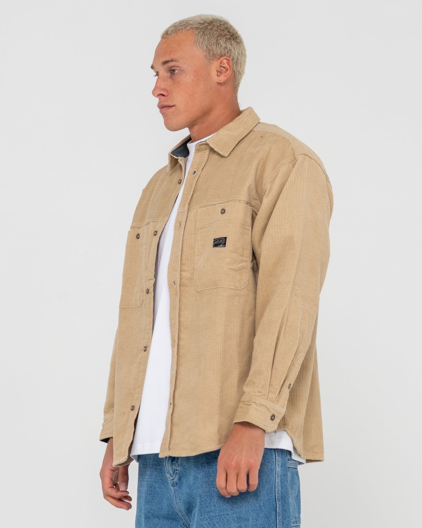Camisa Cobra Over Light Fennel