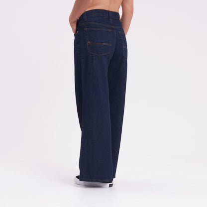 Jean Wendy Hi Rise Wide Leg Deep Blue