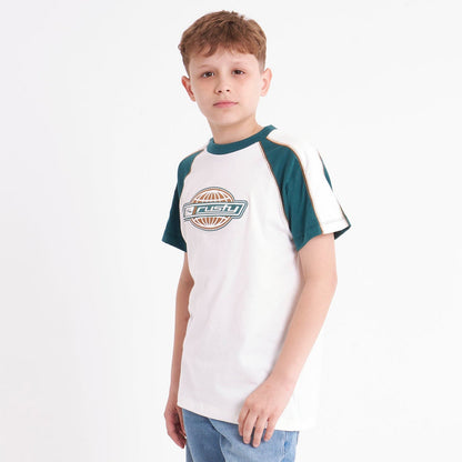 Remera Wor Logo Junior Off White