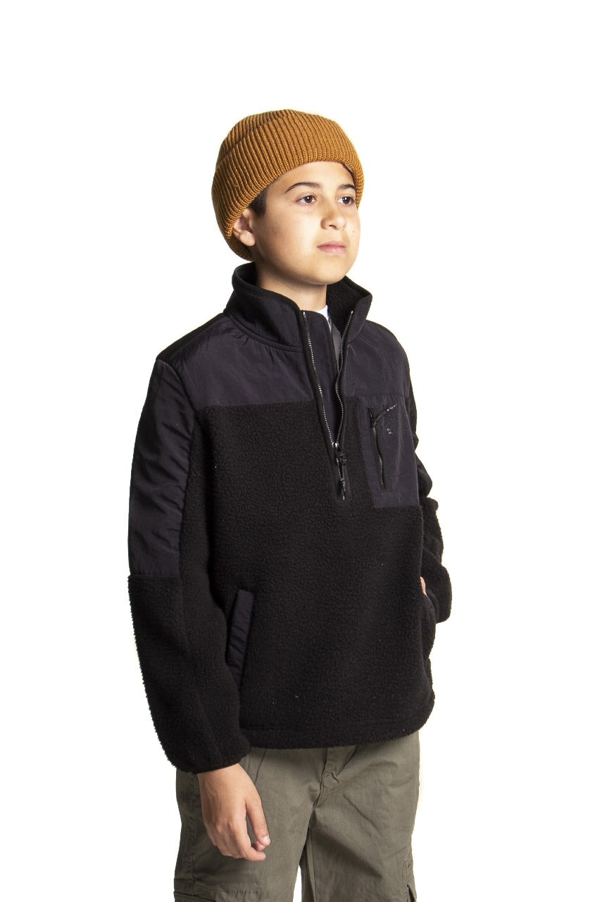 Buzo Rusty Bronx 1/4 Zip Polar Crew Jr